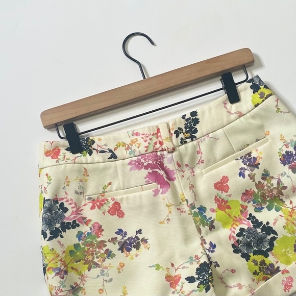 TED BAKER London Bonno Summer Bloom Floral Trouser Shorts Cuffed Pockets 1 / 4 - Picture 9 of 16